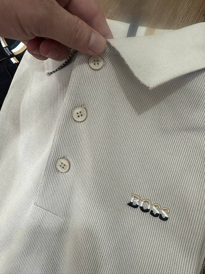 BOSS Piqué Polo Shirt 100% Cutton