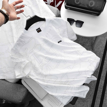 T-shirt moisture-wicking stretch